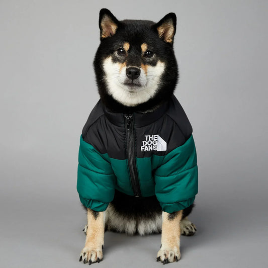 The Dog Fans Winter Pet Dog Down Jacket Clothes for Small Medium Dogs Warm Thick Dog Vest French Bulldog