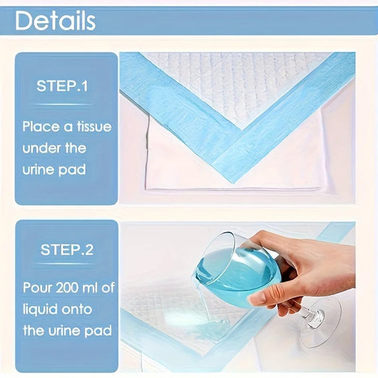 100 17.7"x13" inch 6-layer protective structure Disposable absorbent dog training pads - Training puppy urine pads for super abs