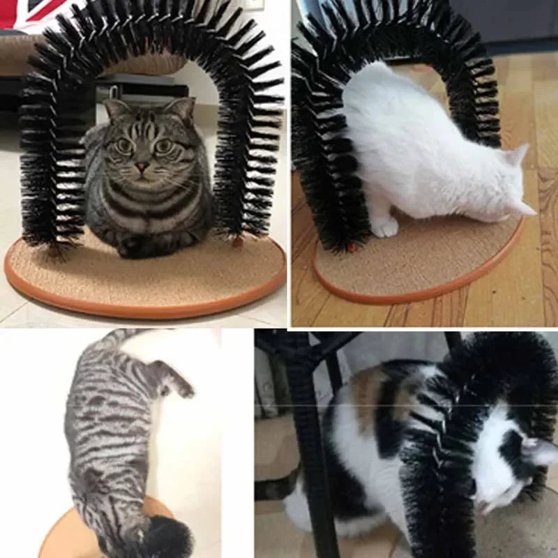Cat Toy Arch Self Grooming with scratching path