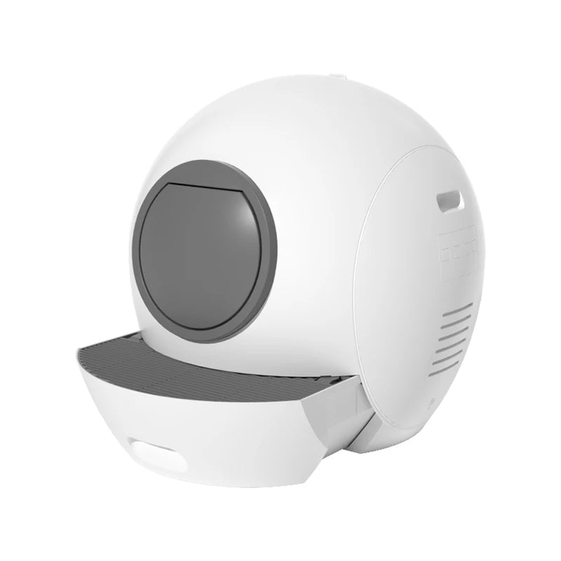 Automatic Cat Litter Box Large WIFI Controlled Cleaning UV Sterilisation Anti-splash Intelligent Luxury Cat Litter Pan