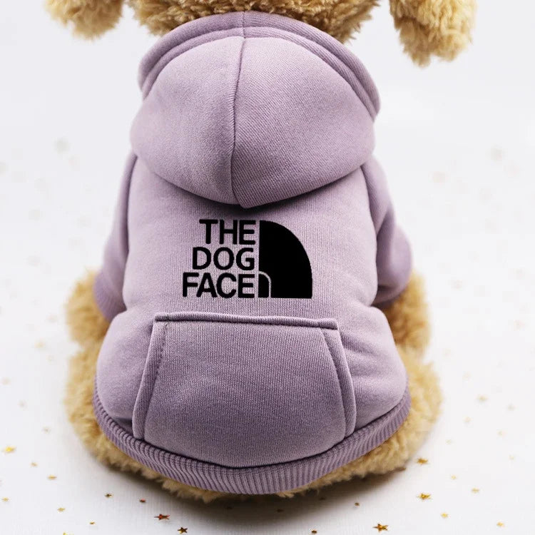 Autumn and winter sweater cowboy pocket two-legged clothes sports wind pet clothes dog cat