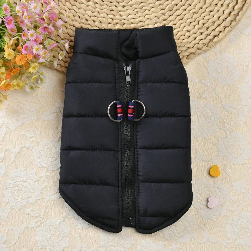 Winter Warm Clothes For Small Dogs Windproof Coat Jacket Padded Clothing for Yorkie Chihuahua Puppy Cat Outfit Vest