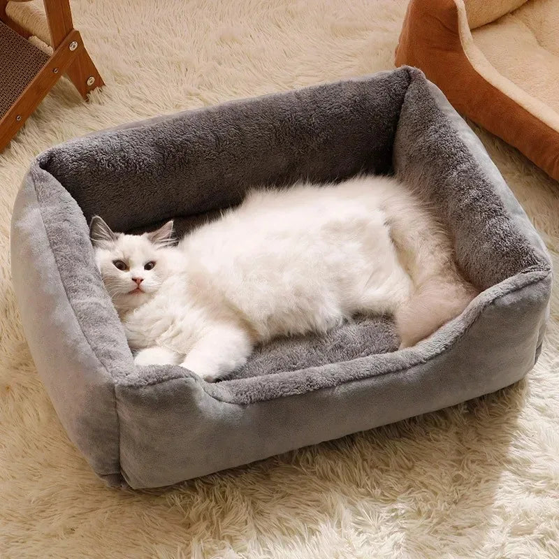Winter Cat Kitten Cushion Bed House Supplies