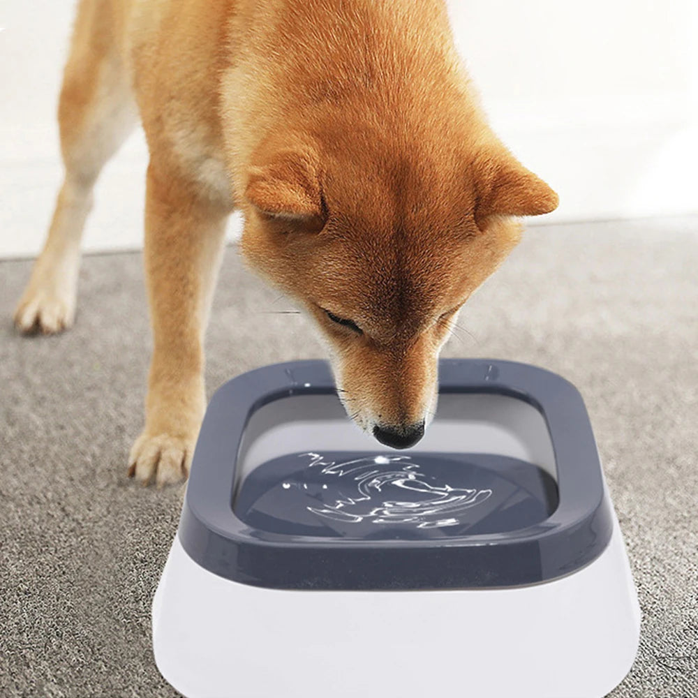 Floating Water Dispenser Bowl Dog Cat Large Capacity Splash Proof Anti-Spill Plastic Car Outdoor Universal Pet Drinking Basin