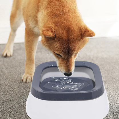 Floating Water Dispenser Bowl Dog Cat Large Capacity Splash Proof Anti-Spill Plastic Car Outdoor Universal Pet Drinking Basin