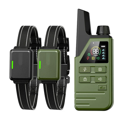 ROJECO Electric Dog Training Collar Remote Control Rechargeable Bark Control Stop Shock Collar