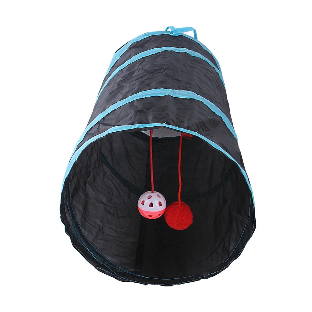 Cat Tunnel Foldable S T Y Pass Play Tunnel Breathable Drill Barrel for Indoor loud paper
