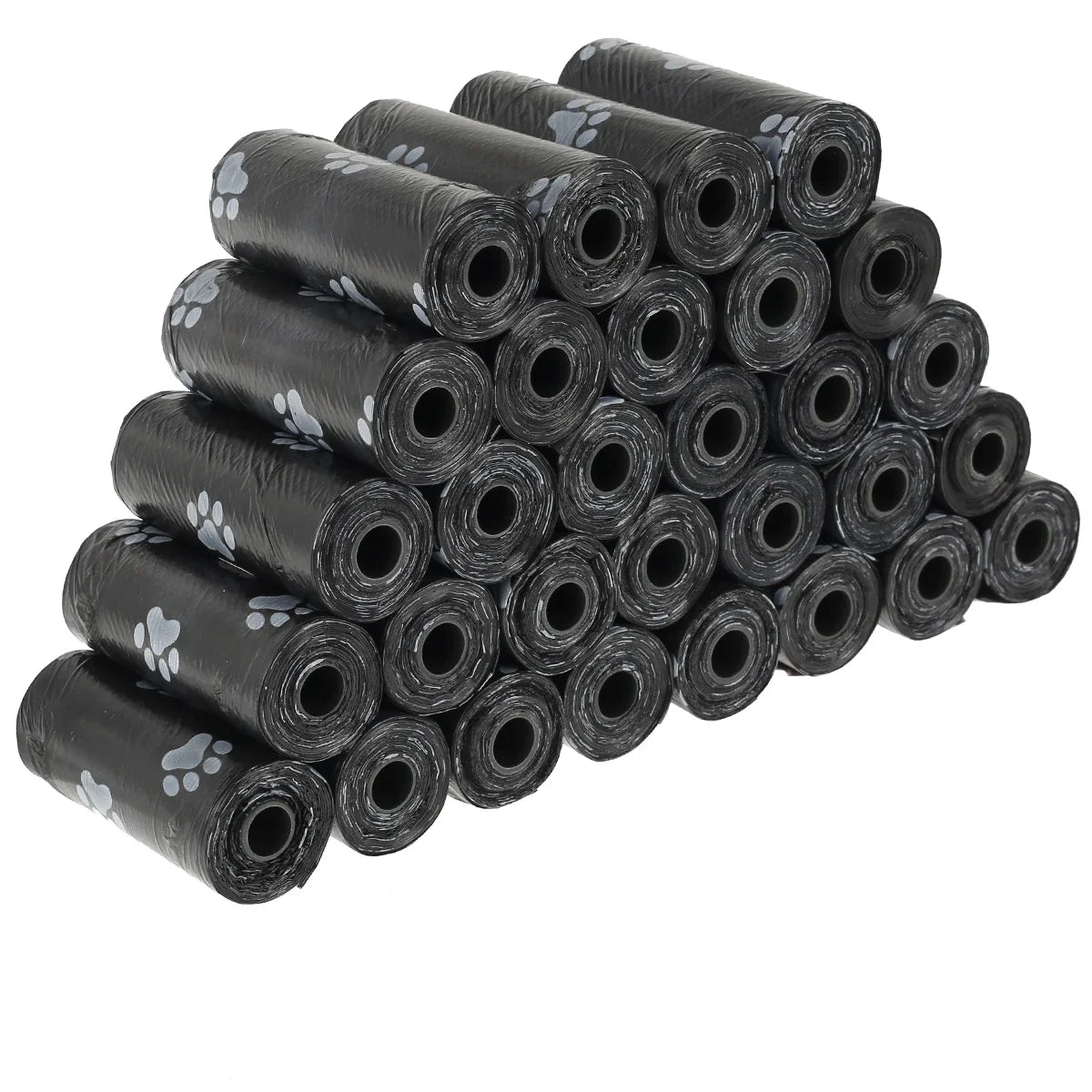 2/40Rolls Dog Poop Bags Dispenser Collector Garbage Bag Puppy Cat Pooper Scooper Bag Small Rolls Outdoor Clean Pets Supplies