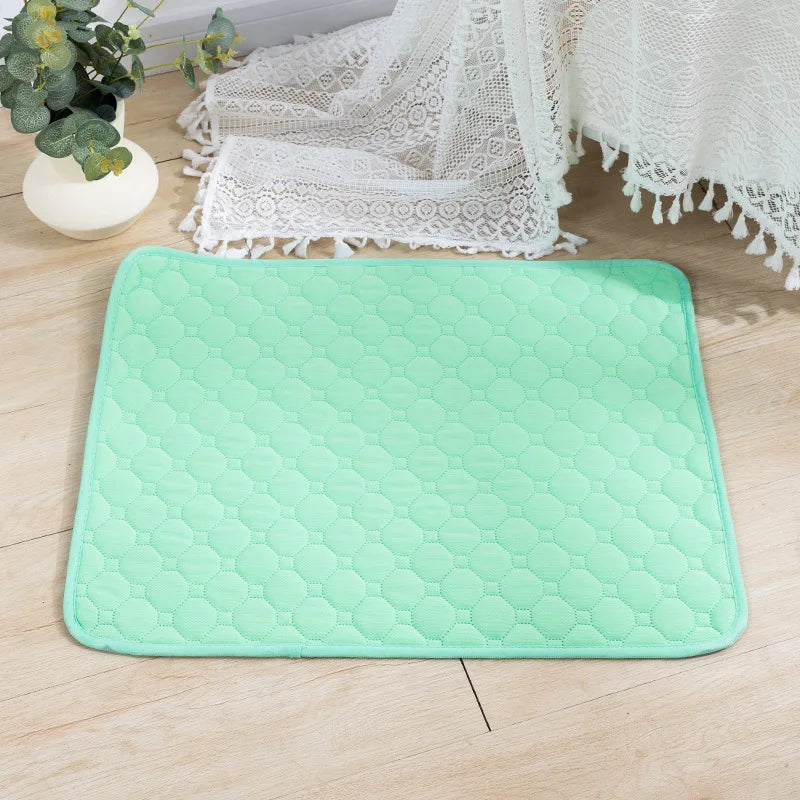 Reusable Dog Pee Pad Blanket Absorbent Diaper Washable Puppy Training Pad Pet Bed Urine Mat for Pet Car Seat Cover