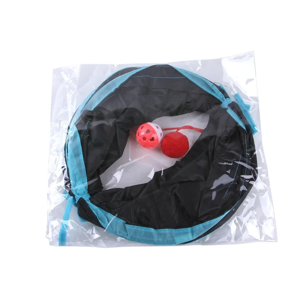 Cat Tunnel Foldable S T Y Pass Play Tunnel Breathable Drill Barrel for Indoor loud paper