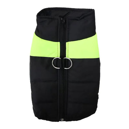 Waterproof Warm Dog Clothes Pet Coat Winter Vest Padded Zipper Jacket Small Medium Big Dogs