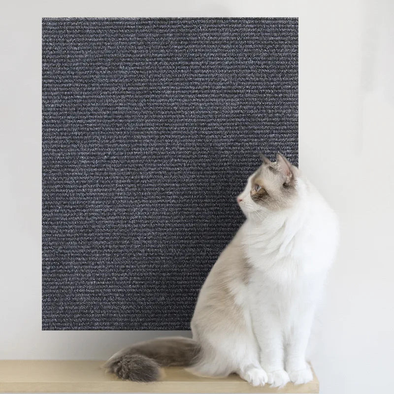Self-Adhesive Trimmable Cat Scratching Carpet Sofa Furniture Protector