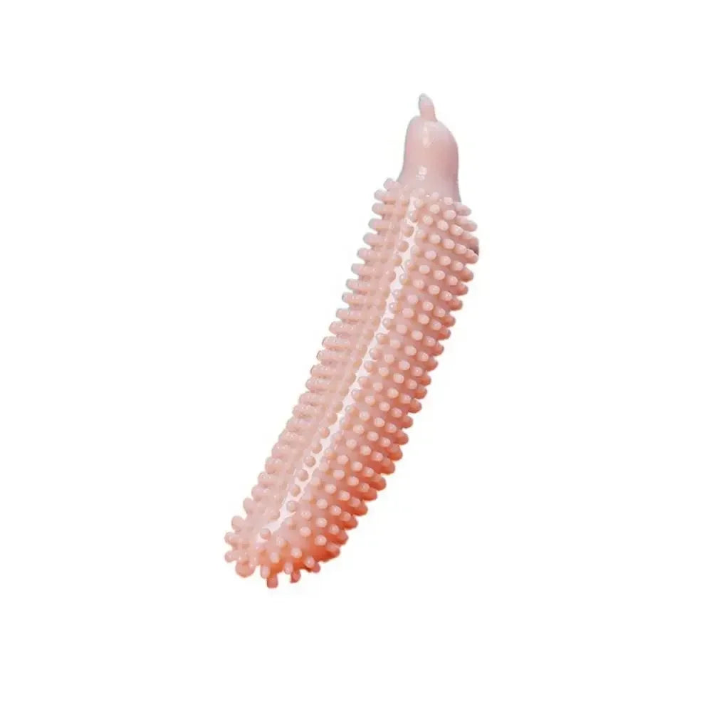 Dog Teeth Grinding Stick Cucumber Shape  Bite Resistant TPE Dog Chew Toy Wear Resistant Pet Molar Stick Teeth Cleaning