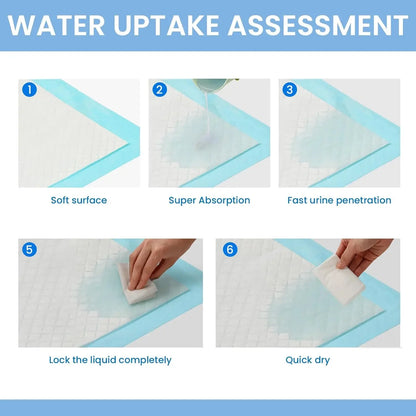 Super Absorbent Leak-Proof Dog Pee Pads, 22x23 Inches, Disposable Pet Training Pads for Quick Drying (30 Count)