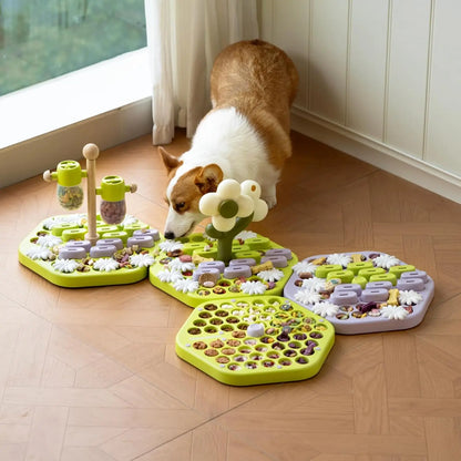MEWOOFUN Level 4 Dog Puzzle Toy Enrichment Toys for Dogs IQ Training Dog Slow Feeder Interactive Toys for All Breeds