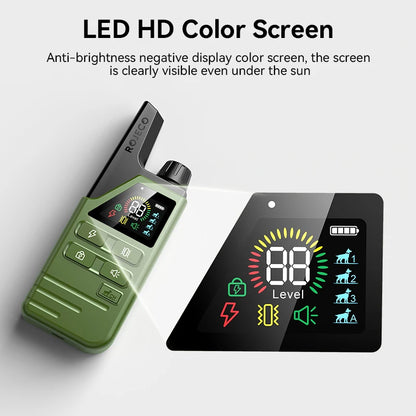 ROJECO Electric Dog Training Collar Remote Control Rechargeable Bark Control Stop Shock Collar