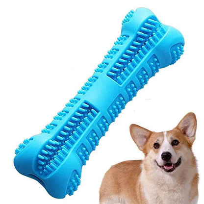 Soft Rubber Dog Toothbrushes Puppy Toys Dog Brush Stick 360 Degree Teeth Cleaning Toothpaste for Small Dogs