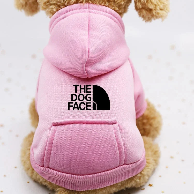 Autumn and winter sweater cowboy pocket two-legged clothes sports wind pet clothes dog cat