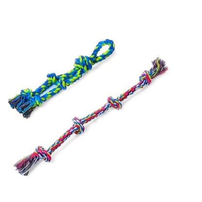 Knot Dog Toys Indestructible Durable Dog Chew Toys Tug Of War Interactive Toys Suitable For Medium And Large Dogs