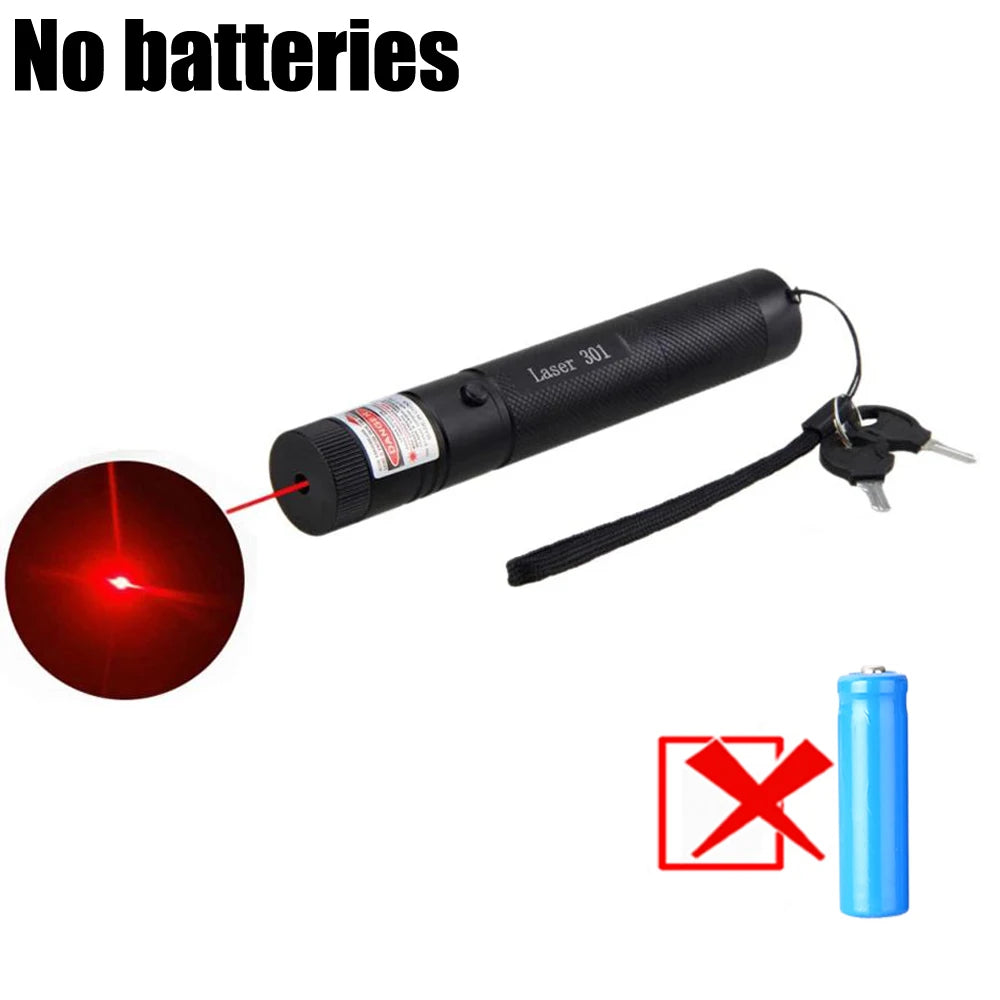 (Batteries not included)Cat Keychain Fun Green Light Portable Laser pointer LED Training Torch Pet Cat Tickle Toy Flashlight