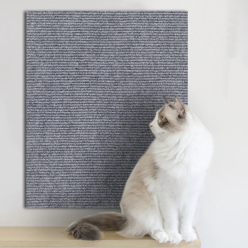 Self-Adhesive Trimmable Cat Scratching Carpet Sofa Furniture Protector