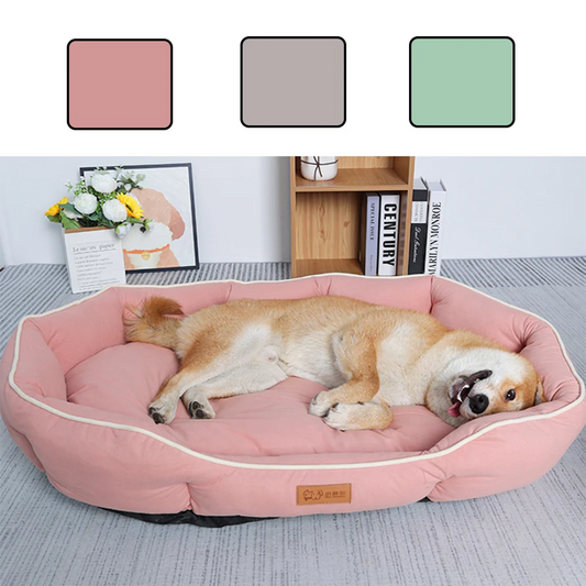 Pet Sofa Sleeping Bed Large Space Winter Warm Soft Plush Pet Cushion Large Size For Indoor Cats Dogs Wear-resistant Non-slip Bed