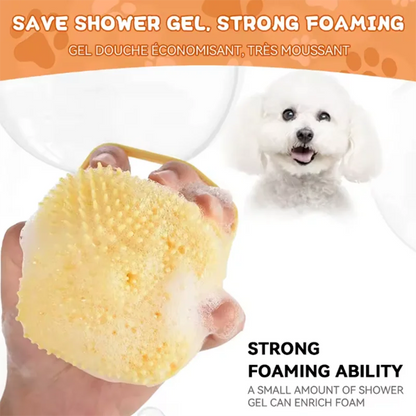 New Bath Massage Brush Bathroom Multifunctional Puppy Big Dog Cat Soft Safety Silicone Pet Accessories for Dogs Cats