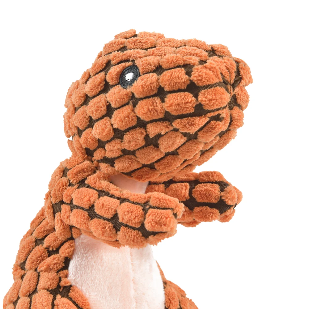 Cats and Dogs Pet Plush Dinosaur Toys Interactive Dog Chew Toys Plush Stuffing Dog Toys for Small Dogs