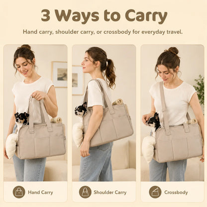 Cat Carrier Breath Side Backpack Dog Carriers Pet Crossbody Shoulder Bag Outdoor Travel Backpack For Small Dogs Cats Outgoing