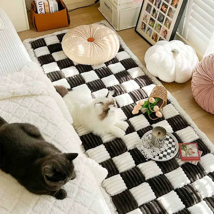 Dog Bed Warm Mat for Car Seat Cover Pet Cat Blanket Anti-slip Washable Cushion Sofa Couch Cover Protector For Dogs