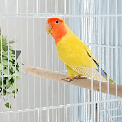 Pet Products Parrot Playstand with Wheels, Bird Cage Stand Activity Play Center with Perches and Ladders,Playground for Birds