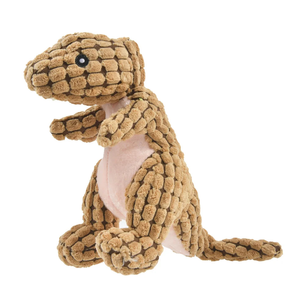 Cats and Dogs Pet Plush Dinosaur Toys Interactive Dog Chew Toys Plush Stuffing Dog Toys for Small Dogs