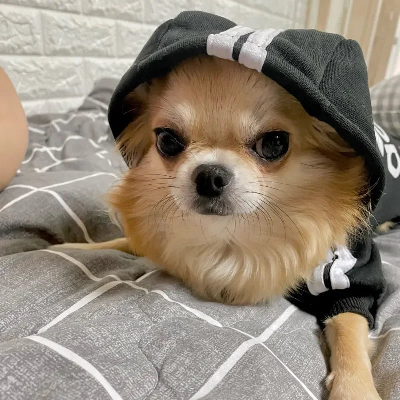 Adidog Autumn Winter Warm Dog Clothes Dog Hoodies Pet Warm Coat for Medium Large Dog Jacket Sweater Puppy French Bulldog