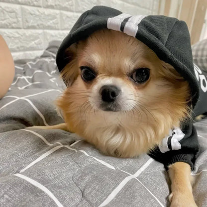 Adidog Autumn Winter Warm Dog Clothes Dog Hoodies Pet Warm Coat for Medium Large Dog Jacket Sweater Puppy French Bulldog