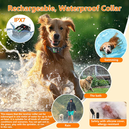 Electric dog fencing with GPS Electric Satellite Technology, Pet Fencing System Range 15~2000m