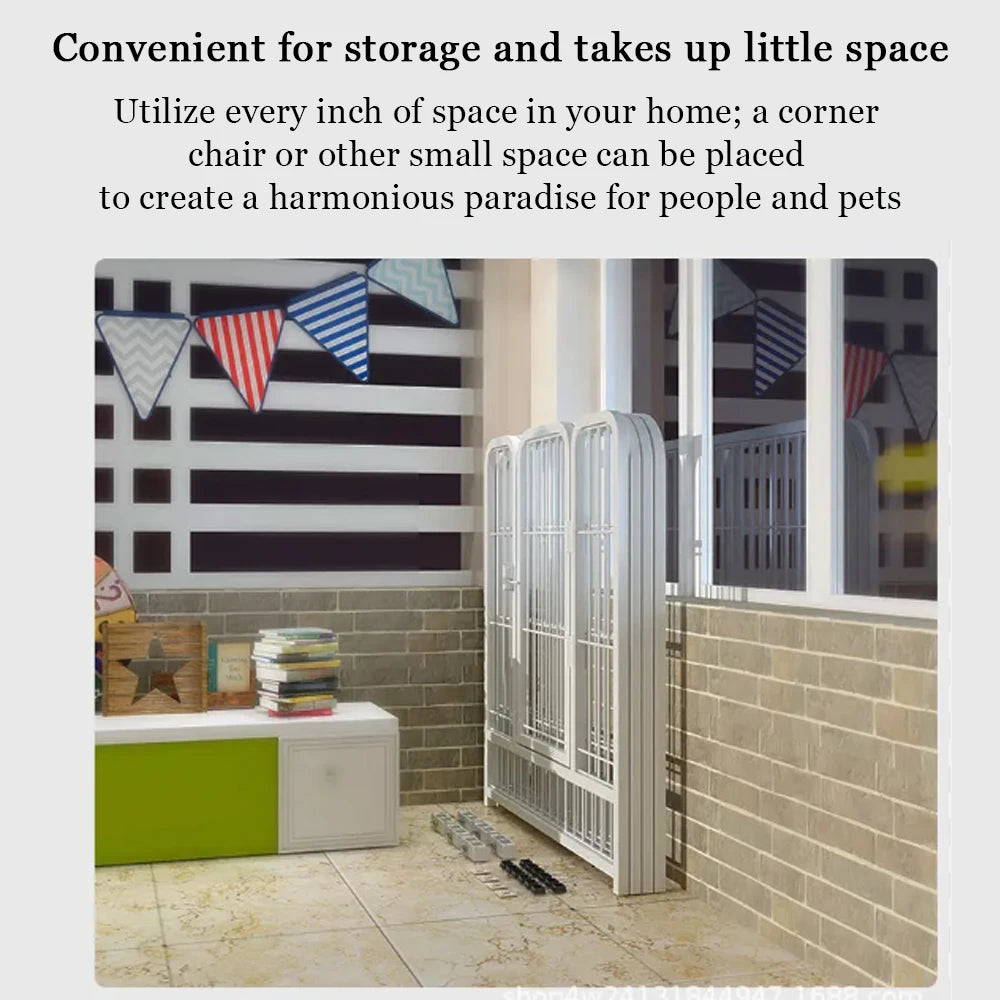 Anti-Escape Dog Fence Reinforced And Heightened Can Separate Indoor Medium-Sized Dog Cages Pet Fence