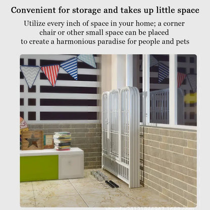 Anti-Escape Dog Fence Reinforced And Heightened Can Separate Indoor Medium-Sized Dog Cages Pet Fence