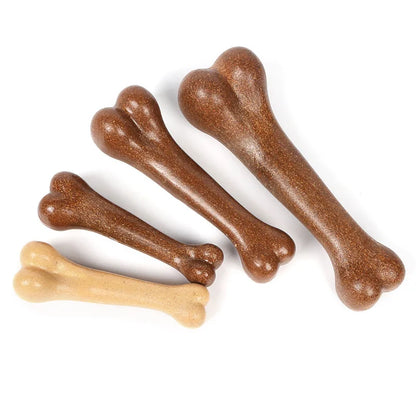 Dog Bone Chews Toys Nearly Indestructible Natural Non-Toxic Anti-bite Puppy Toys For Small Medium Large Dogs
