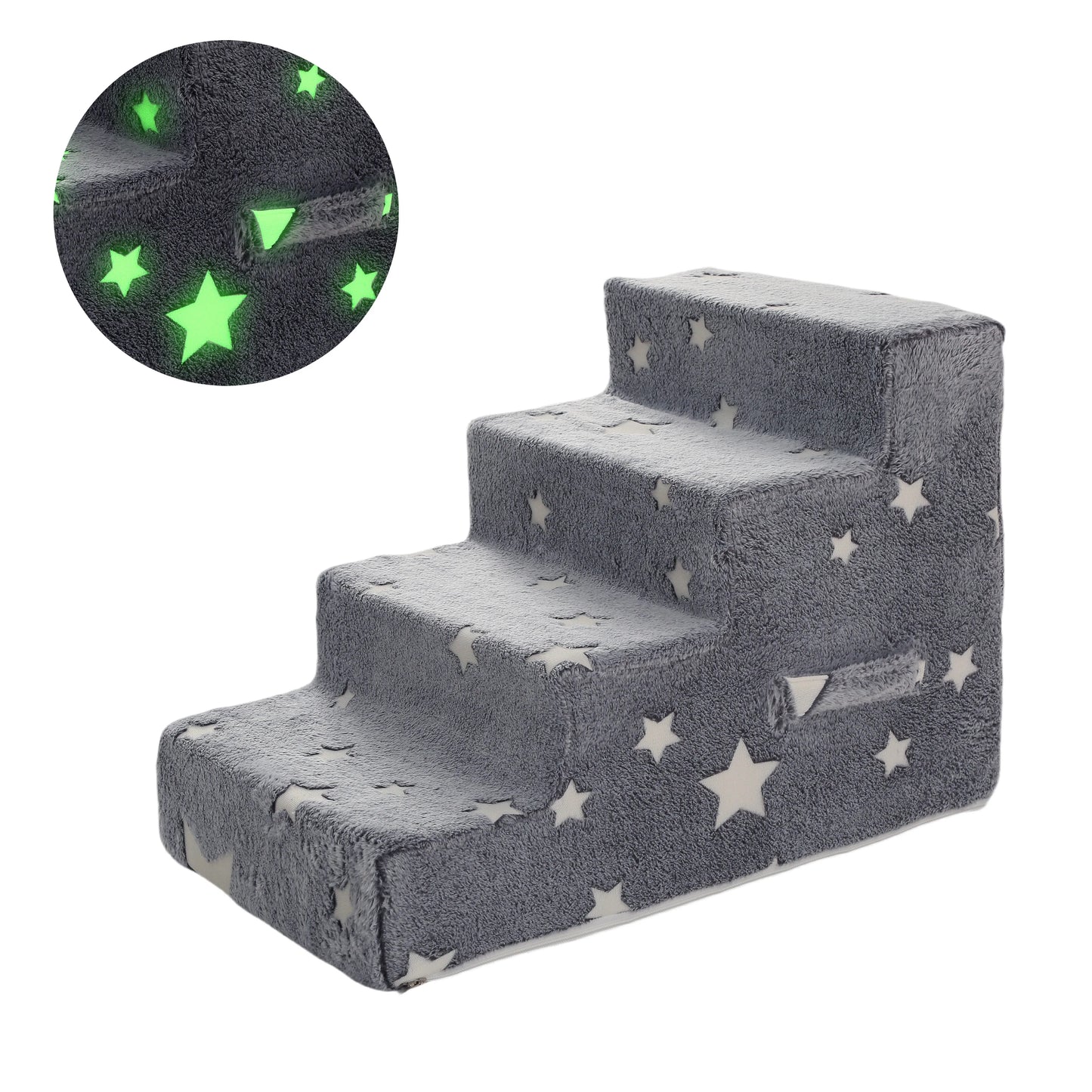 Stairs Cat Dog Ladder 3 4 Step Stairs for Dogs Puppy Ramp Detachable Sponge Pet Ladder Accessories