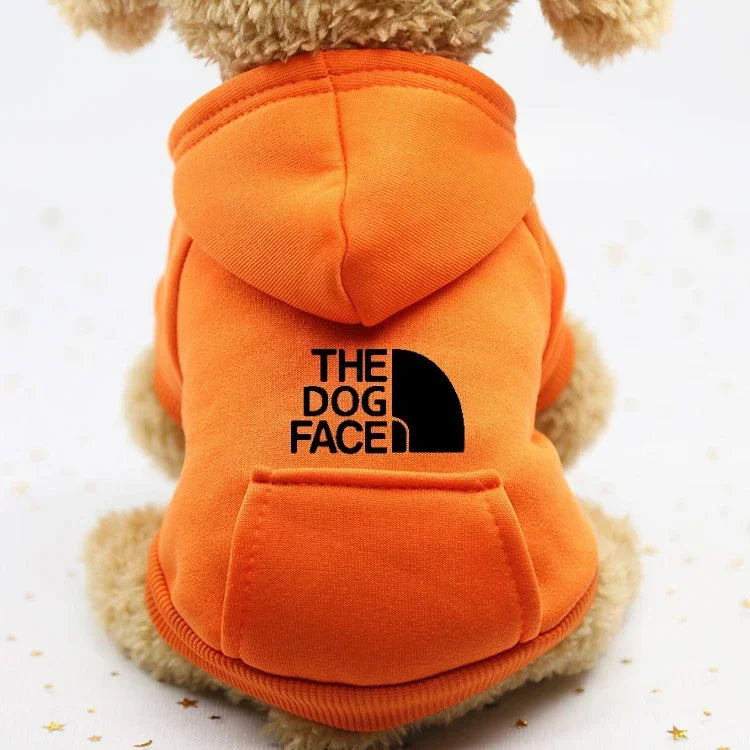 Autumn and winter sweater cowboy pocket two-legged clothes sports wind pet clothes dog cat