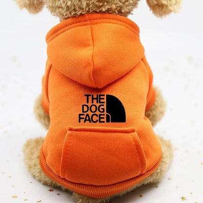 Autumn and winter sweater cowboy pocket two-legged clothes sports wind pet clothes dog cat