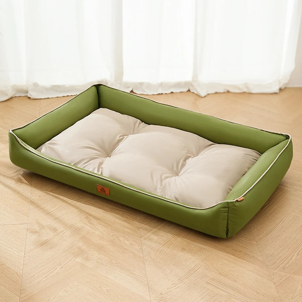 Pet Sofa Sleeping Bed Large Space Winter Warm Soft Plush Pet Cushion Large Size For Indoor Cats Dogs Wear-resistant Non-slip Bed