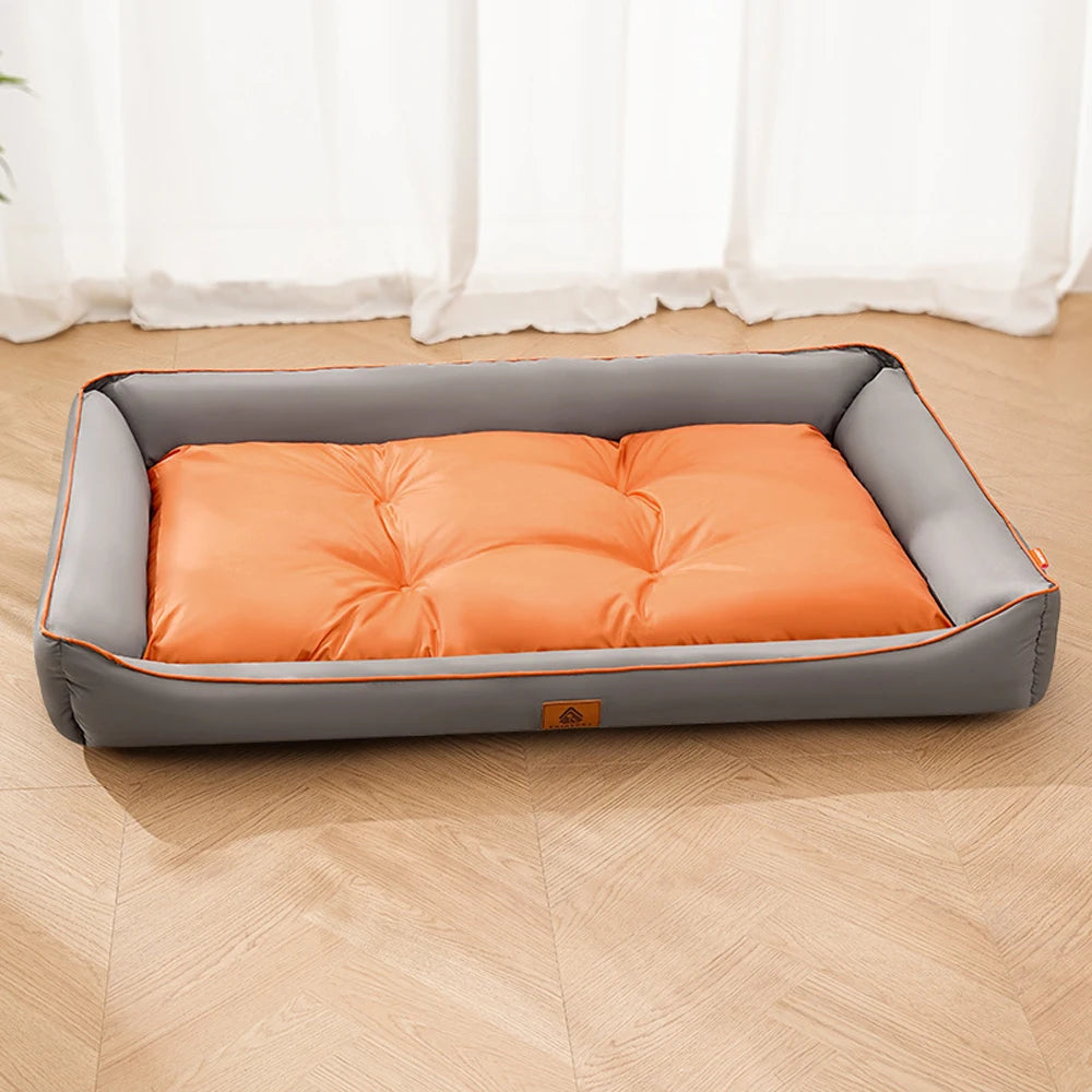 Pet Sofa Sleeping Bed Large Space Winter Warm Soft Plush Pet Cushion Large Size For Indoor Cats Dogs Wear-resistant Non-slip Bed