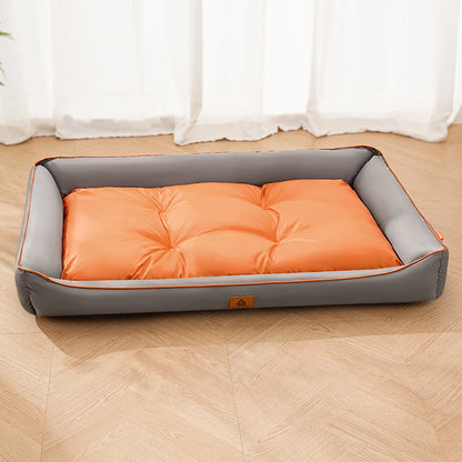 Pet Sofa Sleeping Bed Large Space Winter Warm Soft Plush Pet Cushion Large Size For Indoor Cats Dogs Wear-resistant Non-slip Bed