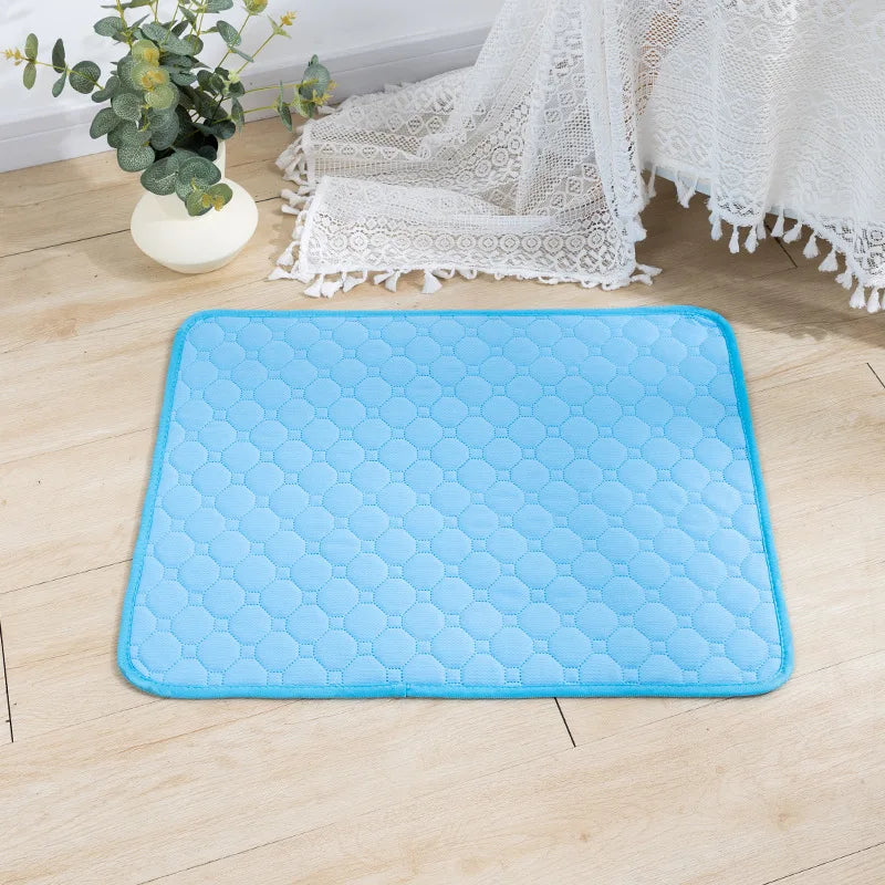 Reusable Dog Pee Pad Blanket Absorbent Diaper Washable Puppy Training Pad Pet Bed Urine Mat for Pet Car Seat Cover