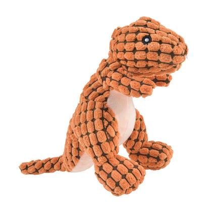 Cats and Dogs Pet Plush Dinosaur Toys Interactive Dog Chew Toys Plush Stuffing Dog Toys for Small Dogs