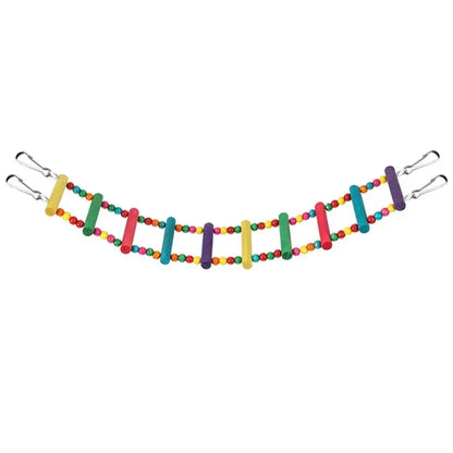 Bird Parrot Toys Hanging Ladders Hammock Swing Toy