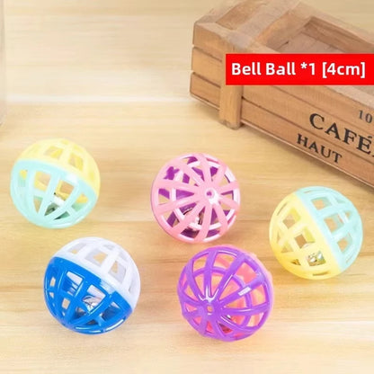 Cat Toy Felt Puzzle Box Exercise Toy With Ball Indoor Sports Entertainment Hunting Cat