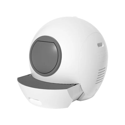 Automatic Cat Litter Box Large WIFI Controlled Cleaning UV Sterilisation Anti-splash Intelligent Luxury Cat Litter Pan
