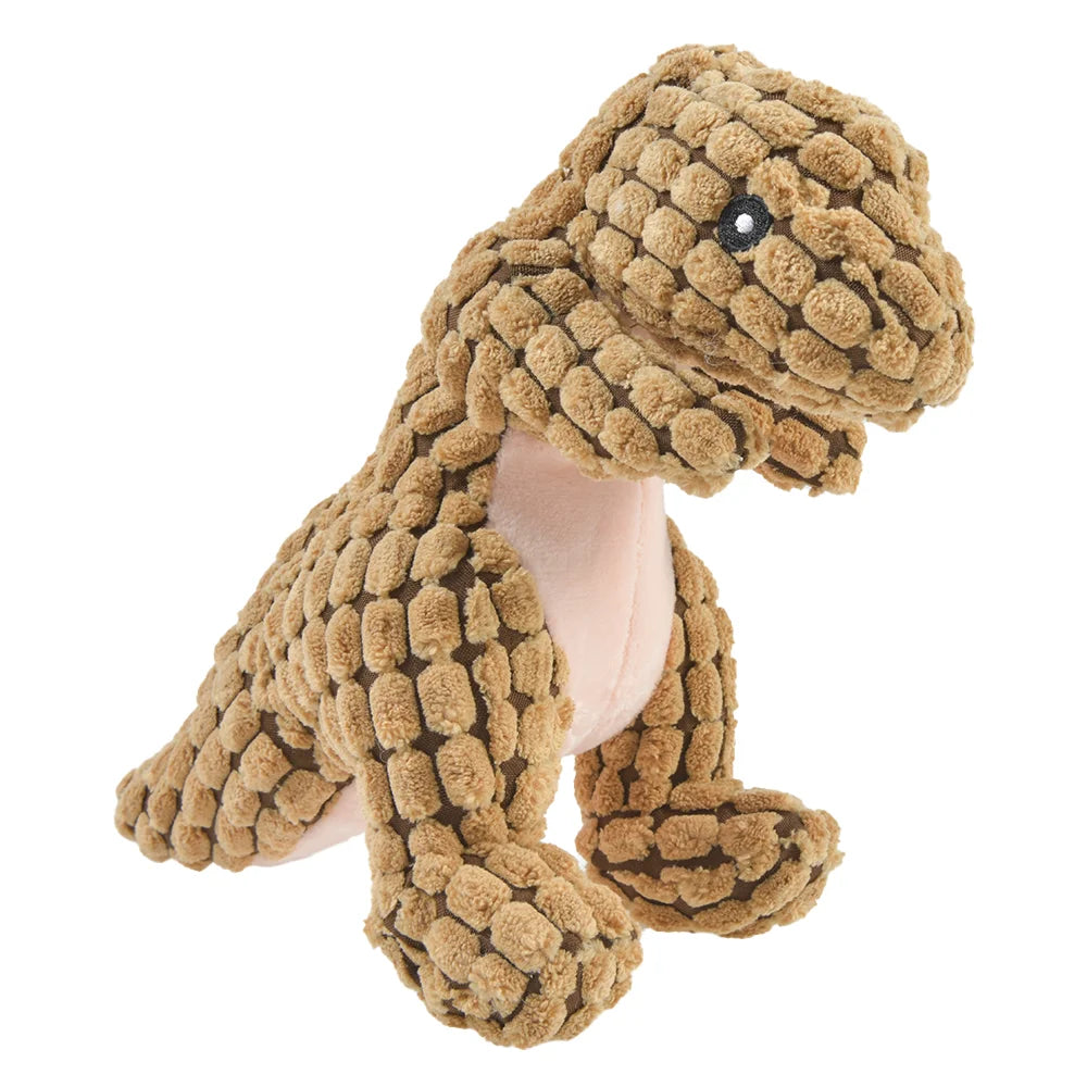 Cats and Dogs Pet Plush Dinosaur Toys Interactive Dog Chew Toys Plush Stuffing Dog Toys for Small Dogs